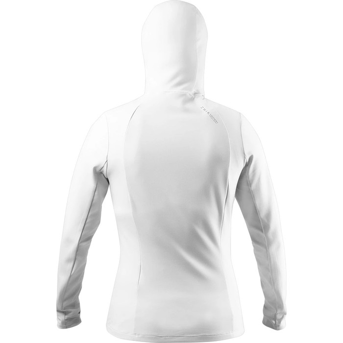 2023 Zhik Womens Motion Long Sleeve Hooded Top ATP-0100-W-PLT - Platinum